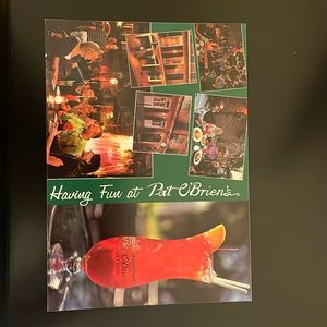 Pat O’Brien’s postcards, 718 Saint Peter St., New Orleans, LA 70116